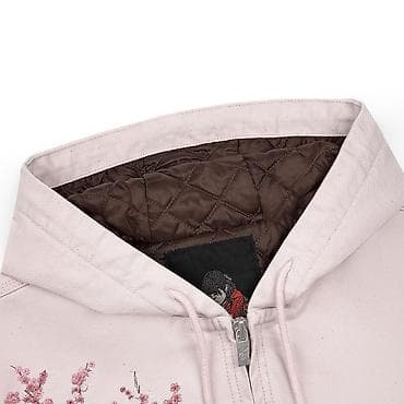 дедские одежды: Худи на молнии с вышивкой «Сакура» На заказ,нет в наличии - Цвет — 4