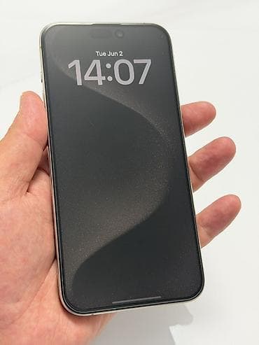 обс: IPhone 15 Pro Max, Б/у, 1 ТБ, Natural Titanium, Защитное стекло, Чехол, 94 % — 8