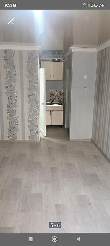 продаю квартиры начало аламедин1: 1 комната, Без мебели — 5