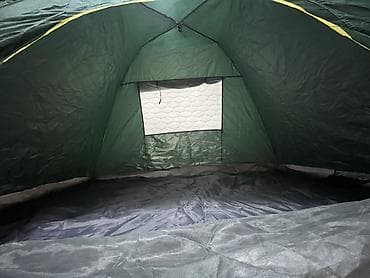 мяч 4: Палатка вмещающий более 4 человек 
Удобно и комфортно — 2