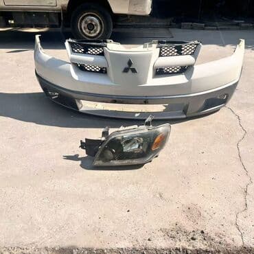 работа на дому в бишкеке набор текста: Бампер Передний Mitsubishi, Б/у, Оригинал — 2