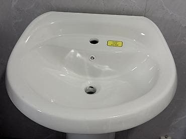 поддон под душ: Раковина для ванной, Особенности: Глянцевое, Овальная форма, Материал: Керамика — 2