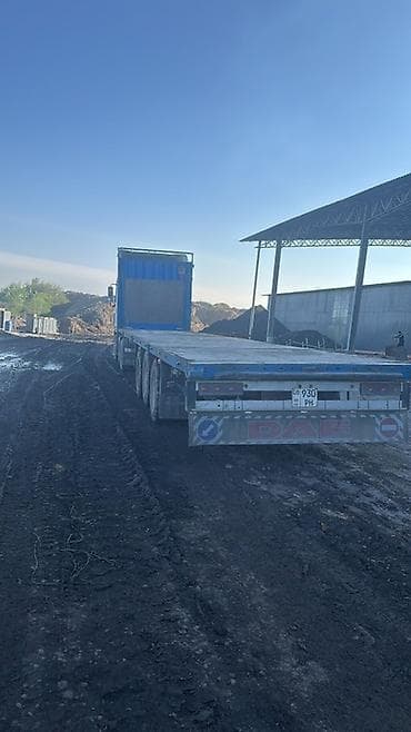 железо бетон: Услуги грузоперевозок длинномером/площадкой - Полуприцеп-площадка — 1