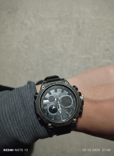 часы цифровые: Спортивные часы часы, Casio (G-Shock), Таймер и секундомер, Водонепроницаемые, Унисекс — 1