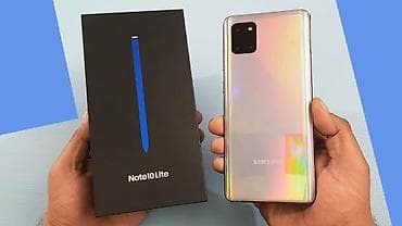 Samsung Note 10 Lite, Колдонулган, түсү - Алтын