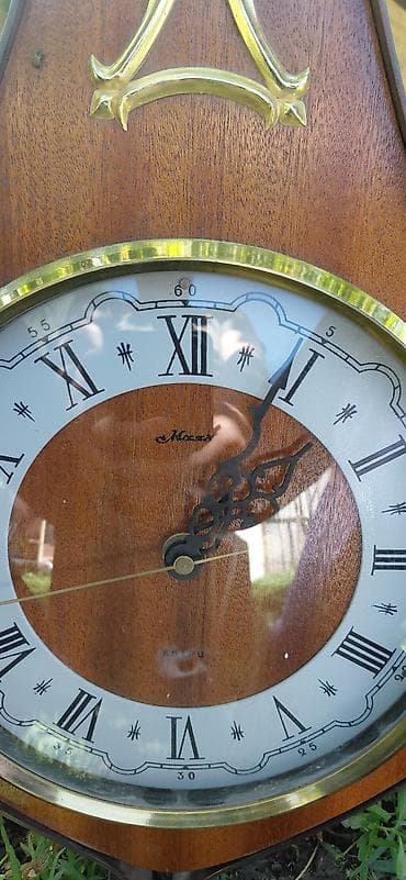 кол саатар: Настенные часы «МАЯК» (СССР)1000тс. - Корпус из натурального дерева — 2