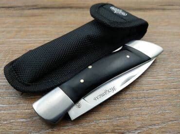 прибор ночного видения для охоты бу: Складной нож Искатель от Витязь, сталь 65х13, рукоять дерево. Охота и — 5