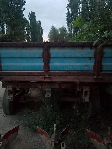 сельхоз прицеп: Одноосный/двуосный сельскохозяйственный прицеп для трактора. - Кузов — 1