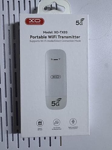 Модемы и сетевое оборудование: XO TX03 — портативный Wi‑Fi‑передатчик/роутер 5G - Поддержка — 2