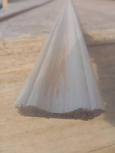 Плинтус 5,5(4м) Плинтус/наличник деревянный фигурный - Материал