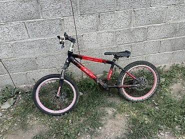 gray fix: Детский/подростковый горный велосипед (MTB), примерно на рост 120–150 — 2