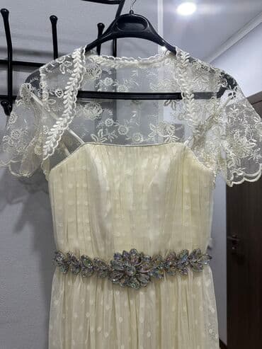 прокат карнавальных костюмов в бишкеке бишкек: Вечернее платье, Коктейльное, Длинная модель, Без рукавов, Камни, Корсет, S — 1