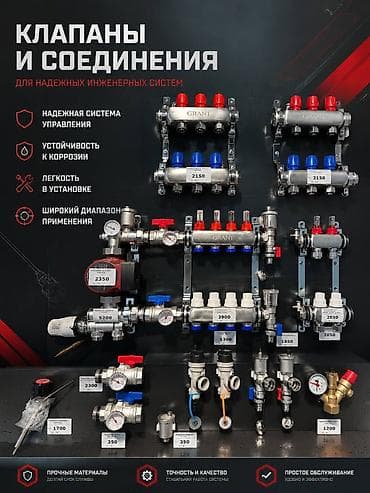 Клапаны и соединения GRANT для надёжных инженерных систем
