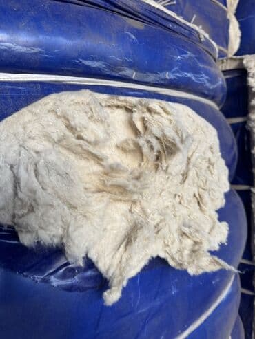 холлофайбер цена: Хлопковый линт Вата прима Текстильные отходы Вата 25кг-й(тай пахта) — 9