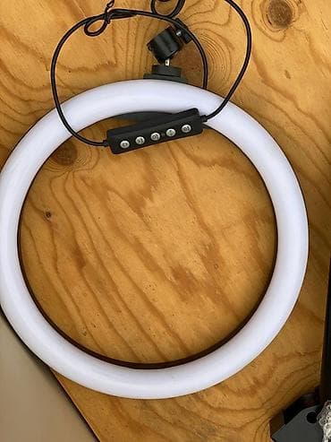 селфи кольцо: Кольцевая LED-лампа с креплением и аксессуарами - Светодиодное кольцо — 3