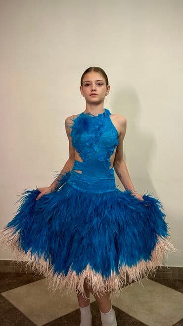 Бальное платье, Латина, Средняя модель, 2XS, В наличии