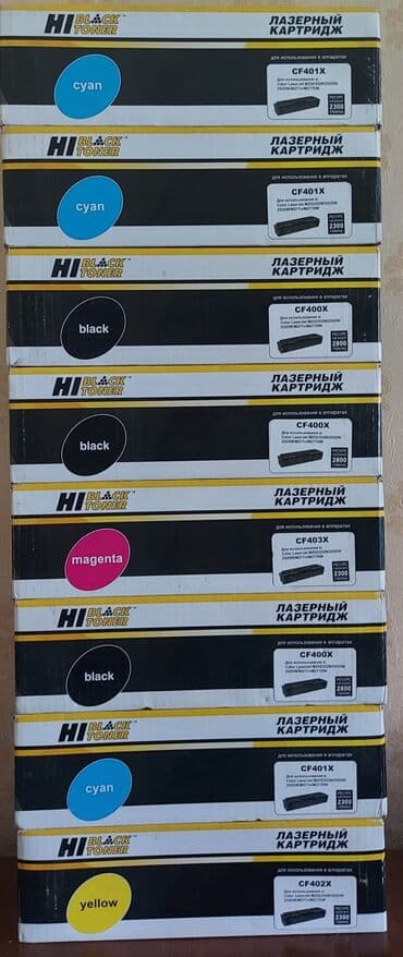 оригинальные расходные материалы 10 черно белые картриджи: Продаю картриджи. Новые, нераспечатанные. все 8 шт за 3500. имеются — 2
