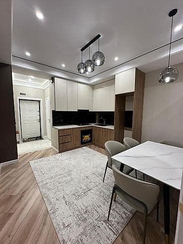 elegance stroy: 2 комнаты, 50 м², Элитка, 11 этаж, Дизайнерский ремонт — 1