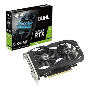 Видеокарта для ПК, Новый, Asus, GeForce RTX, 6 ГБ