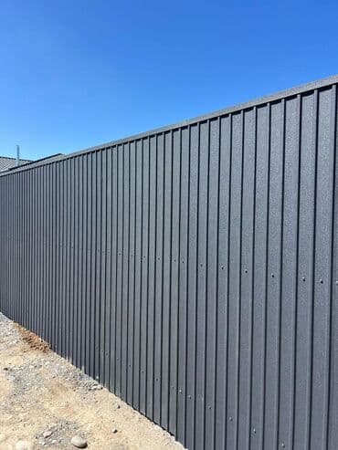 живая изгородь цена: Забор из профнастила под ключ - Материал: профнастил вертикальной — 2