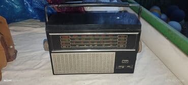 касетный плеер: Мрия радиоприемник проигрыватель пластинок 2 в одном СССР редкий — 1