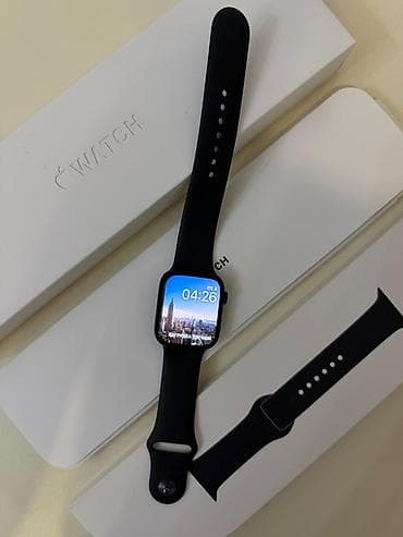 midnight: Apple Watch Series 8 (модель A2771), GPS Батарея 100% — Корпус — 2