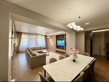 4 комнаты, 170 м², Асанбай мкр Элитка, 3 этаж, Дизайнерский ремонт