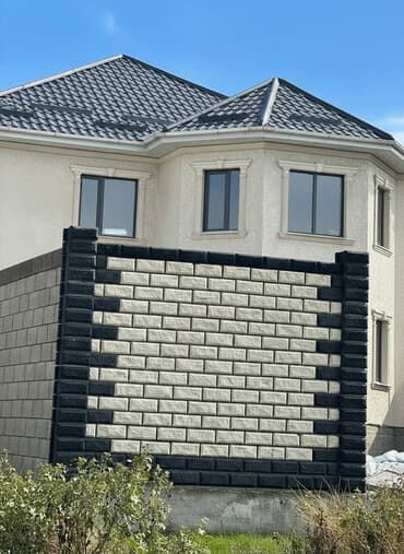 пескоб: Заборы из пескоблока, Покраска забора, Гарантия, Установка — 1