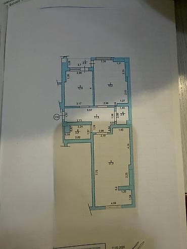 3 к: 3 комнаты, 84 м², Элитка — 2