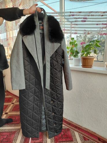 сапоги зимние женские натуральная кожа натуральный мех распродажа: Срочно продам Стёганное женское пальто Loreta с меховым воротником — 4