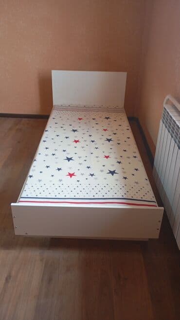 кровати детские с бортиком: Односпальная кровать, Новый, С матрасом, длина - 1900 см — 8