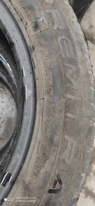 22555 r17: Шины 225 / 55 / R 17, Лето, Комплект — 4