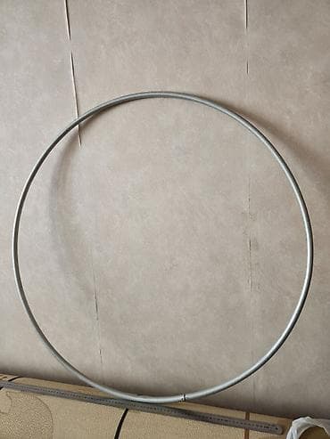 Алюминиевый обруч. - Материал: металл (серый, предположительно сталь — 2