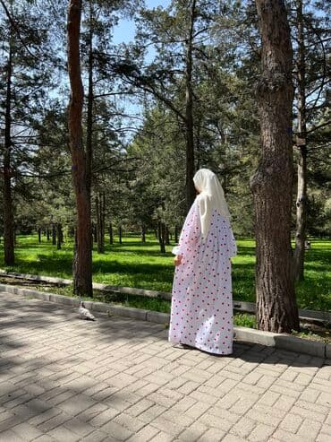 домашние вещи: Платье из батиста оверсайз
При покупки платья и штапель в 🎁 — 2