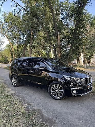 дама в канте: Kia Carnival: 2017 г., 2.2 л, Автомат, Дизель, Минивэн — 5