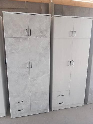 одежда в рассрочку: Шкаф для одежды, Новый, Прямой, ЛДСП — 2