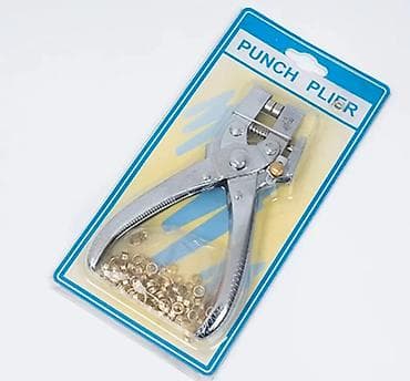 Инструмент для установки люверсов (плоские люверсы) с пробойником