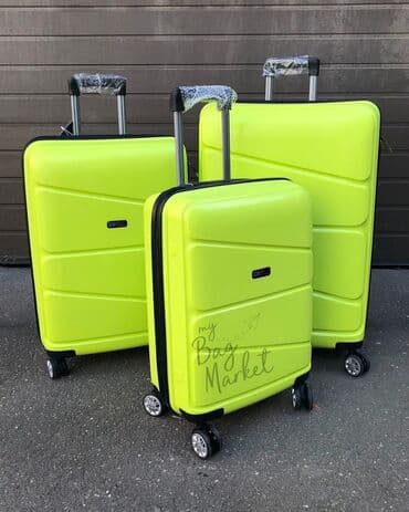 чемоданы по низким ценам: Чемоданы Фирма H2 luggage. Итальянский бренд. - Сверхпрочный - — 6