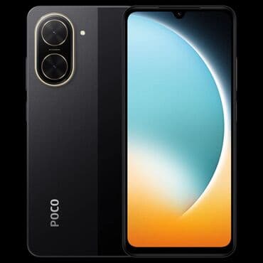 Poco C71, Б/у, 128 ГБ, цвет - Черный, 2 SIM