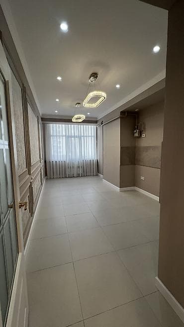 квартира баят рынок: 2 комнаты, 82 м², Асанбай мкр Элитка, 2 этаж, Дизайнерский ремонт — 2