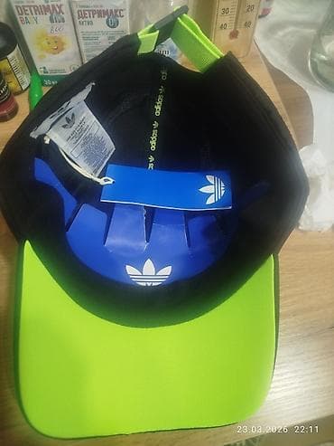 Мужская обувь: Кепка, Бейсболка, Козырек: Изогнутый, Оригинал — 2