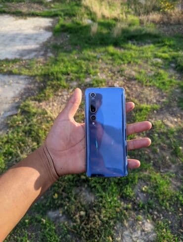 симкарты мегаком: Xiaomi, Mi 10 5G, Колдонулган, 128 ГБ, түсү - Көк, 1 SIM — 9