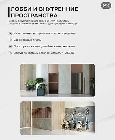 элит квартиры: Продаются 1-2-3 комнатные квартиры в EMARK RESIDENCE — современный — 3