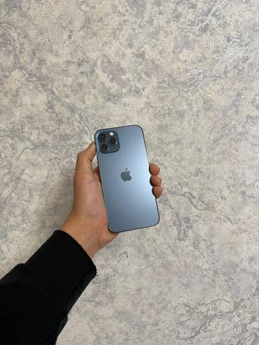 сколько стоит iphone 12 бу: IPhone 12 Pro, Б/у, 256 ГБ, Синий, Защитное стекло, Чехол, 75 % — 1