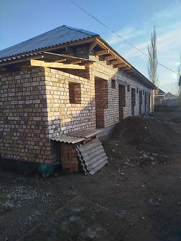 5 микр: СРОЧНО ПРОДАЁТСЯ НОВЫЙ ДОМ в г. Кант! 📍 Район 4 школы, ул. Калинина / — 1