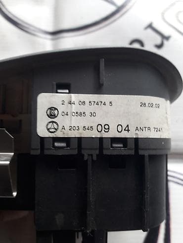 w163: Переключатель фар на мерседес w203 многопозицеонный включатель фар — 3