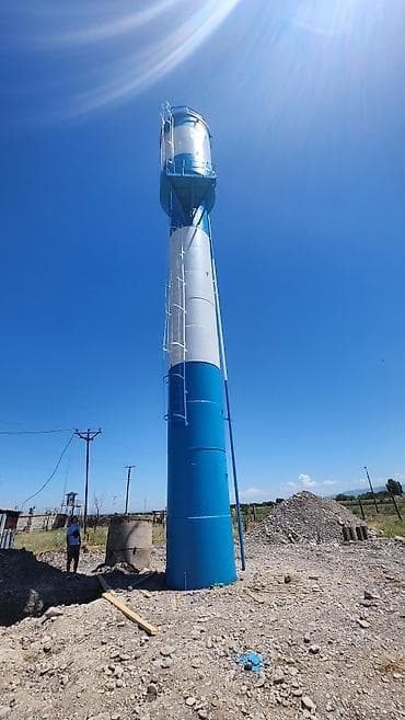 Изготовление и монтаж водонапорных башен под ключ. Водомерные узлы