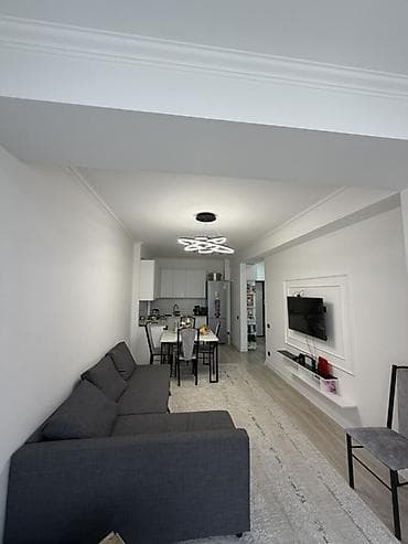 discovery studio: 2 комнаты, 46 м², Асанбай мкр Элитка, 7 этаж, Евроремонт — 1
