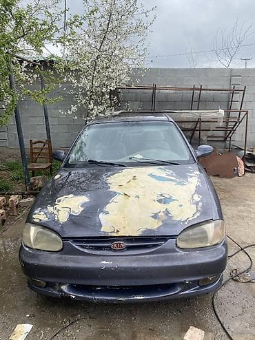mini cuper: Kia Sephia: 1999 г., 1.8 л, Автомат, Бензин, Седан — 10