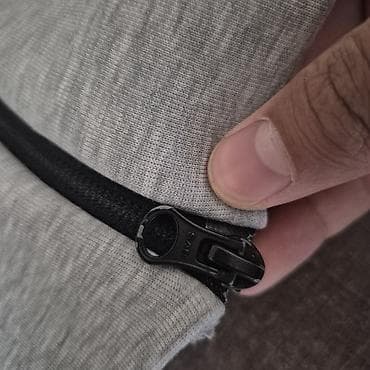 толстовка найк: Мужская толстовка, L, Nike, Новый, цвет - Серый, Самовывоз, Платная доставка — 3